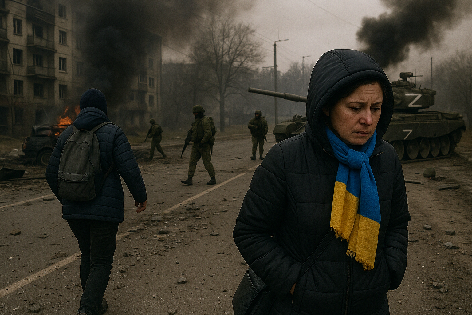 Ruská invázia na Ukrajinu (začiatok rozsiahlej vojny)