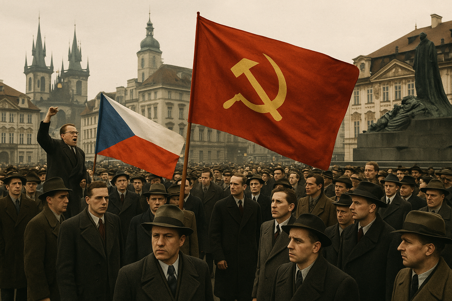 Komunistický prevrat v Československu (február 1948)