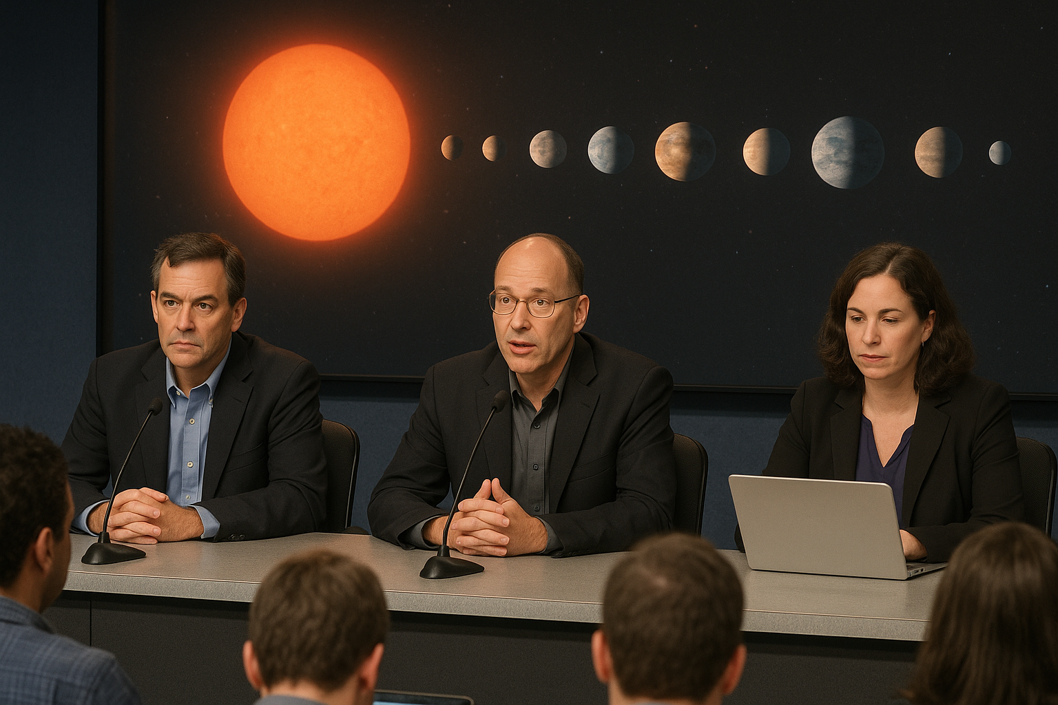 NASA oznamuje objav exoplanét v systéme TRAPPIST-1 (prvé zverejnenie)