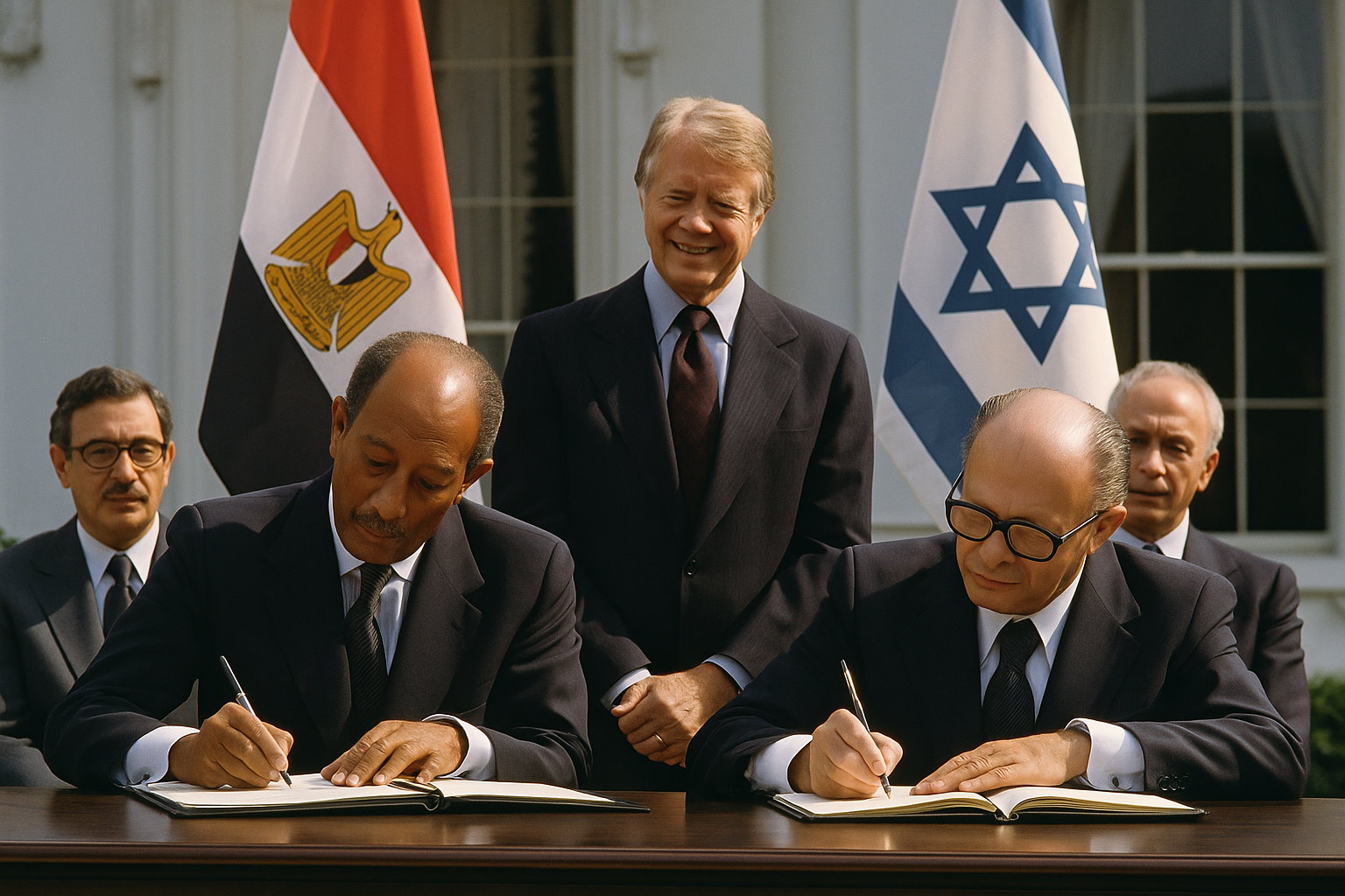 Egypt a Izrael podpisujú mierovú zmluvu (dohoda parafovaná 26. februára)