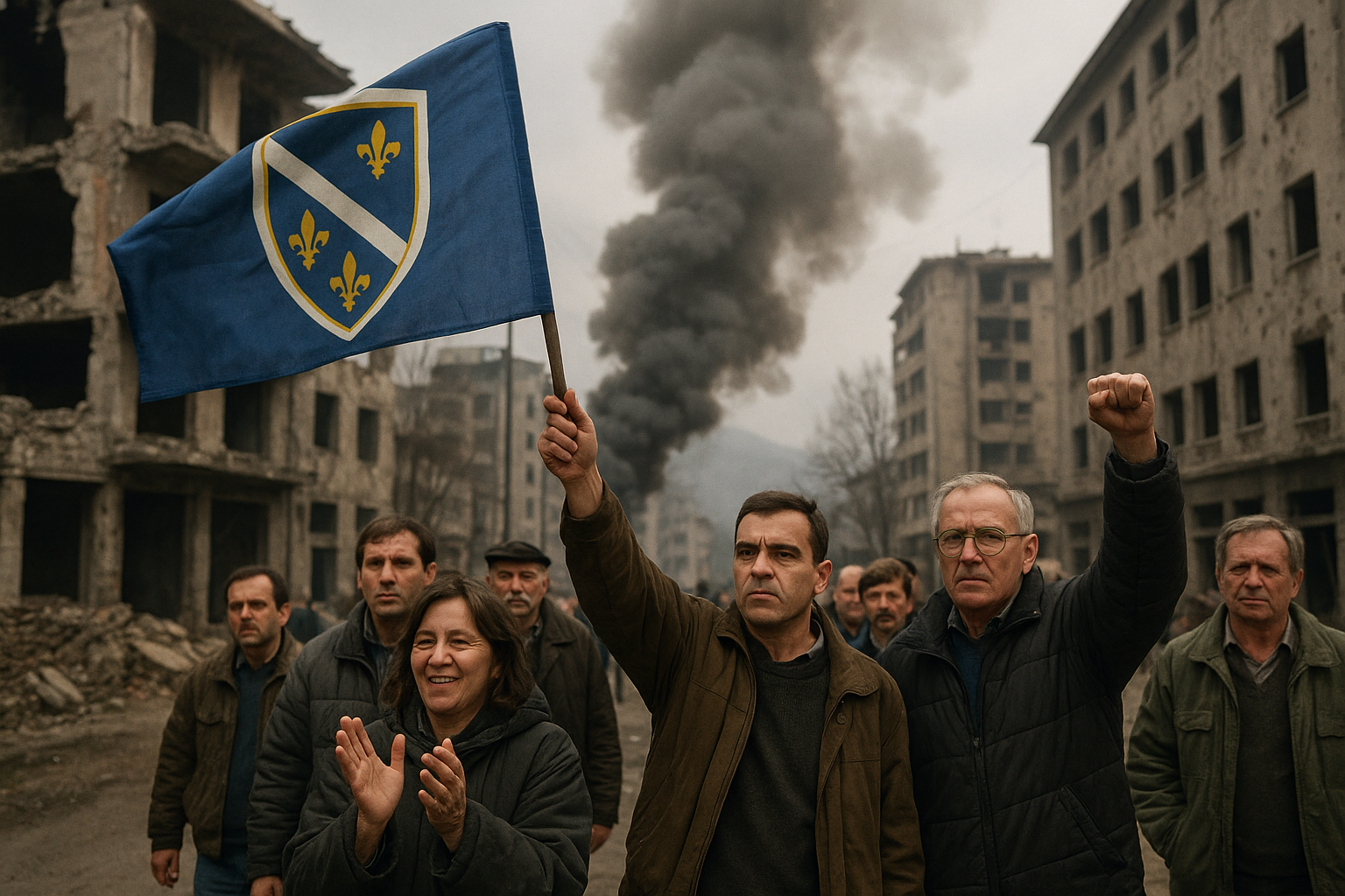 Bosna a Hercegovina vyhlásila nezávislosť po referende