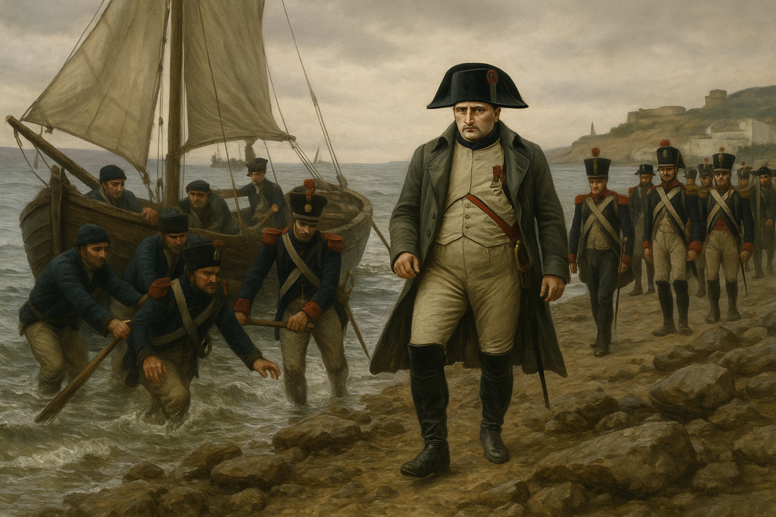 Napoleon sa vylodil na Elbe a začal „Sto dní“