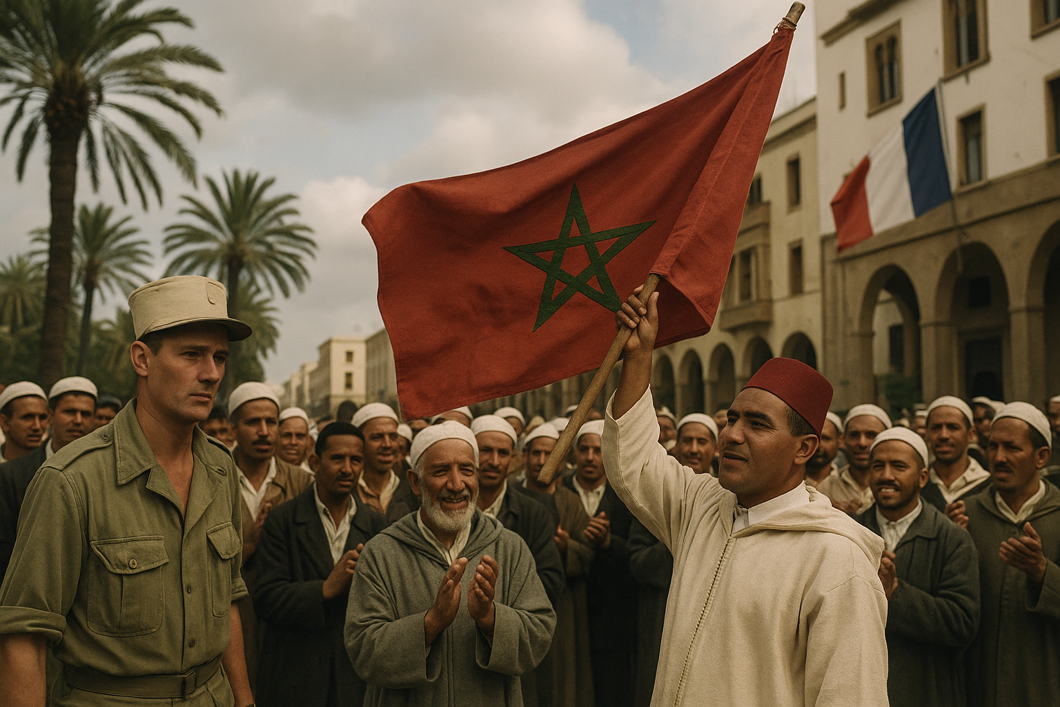 Maroko získalo nezávislosť od Francúzska