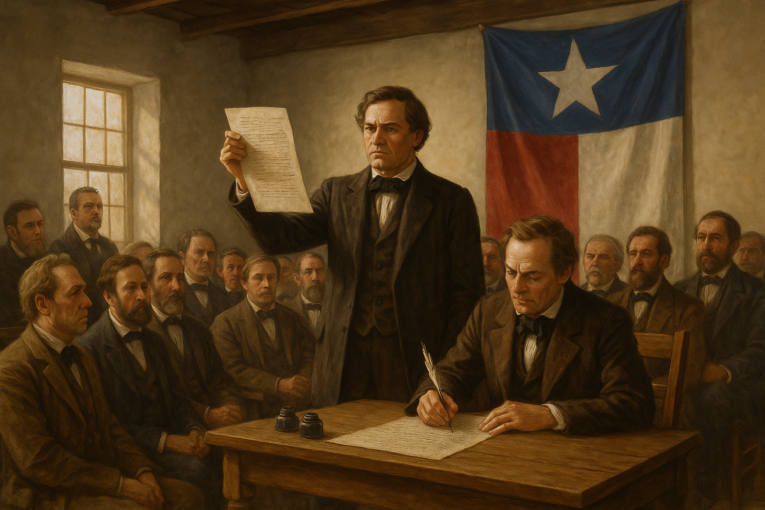 Texas vyhlásil nezávislosť od Mexika