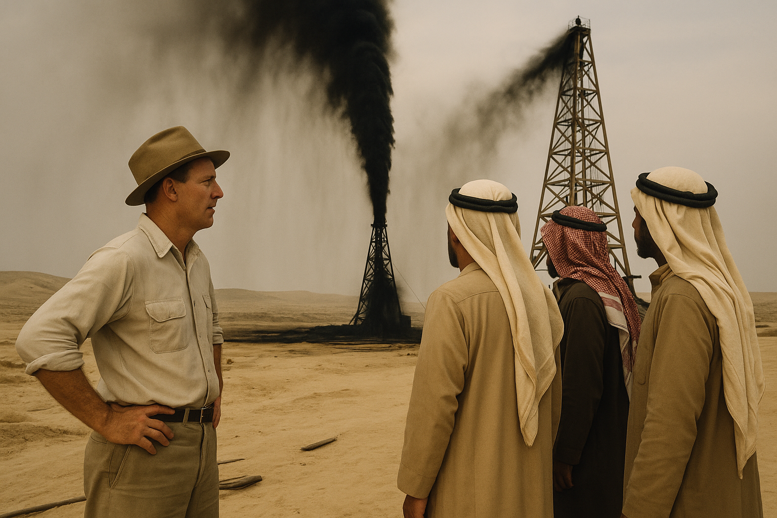 Objav ropy v Saudskej Arábii (Dammam No. 7)