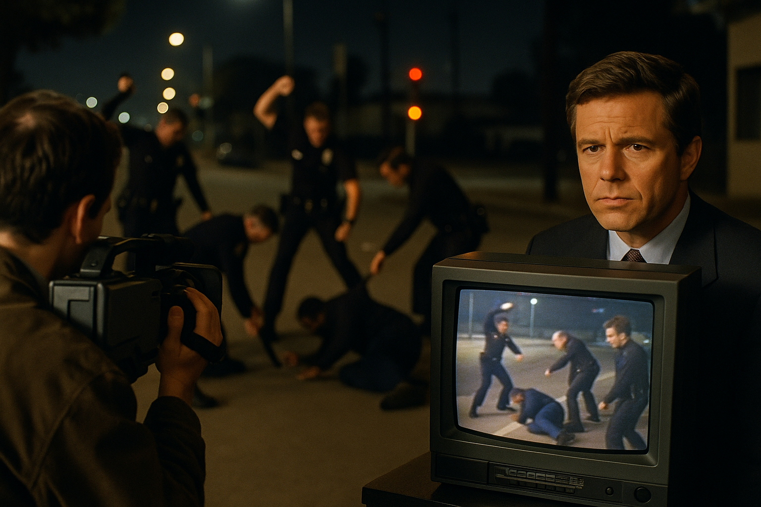 Rodney King: zverejnené video policajného bitia v Los Angeles