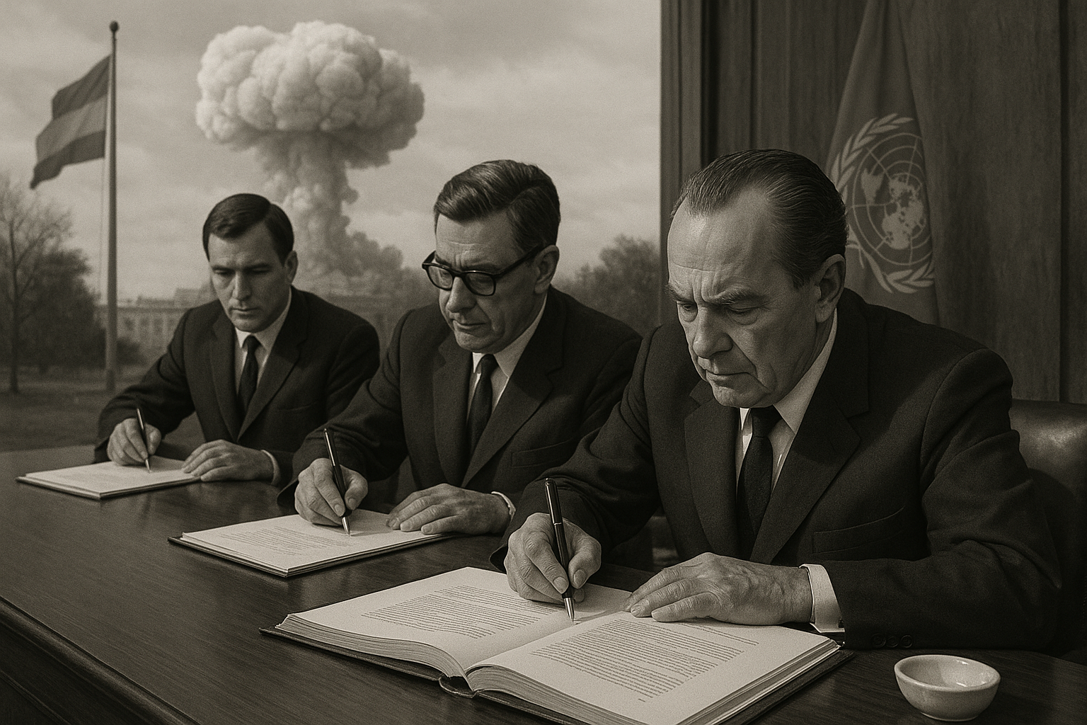 Zmluva o nešírení jadrových zbraní (NPT) nadobudla platnosť