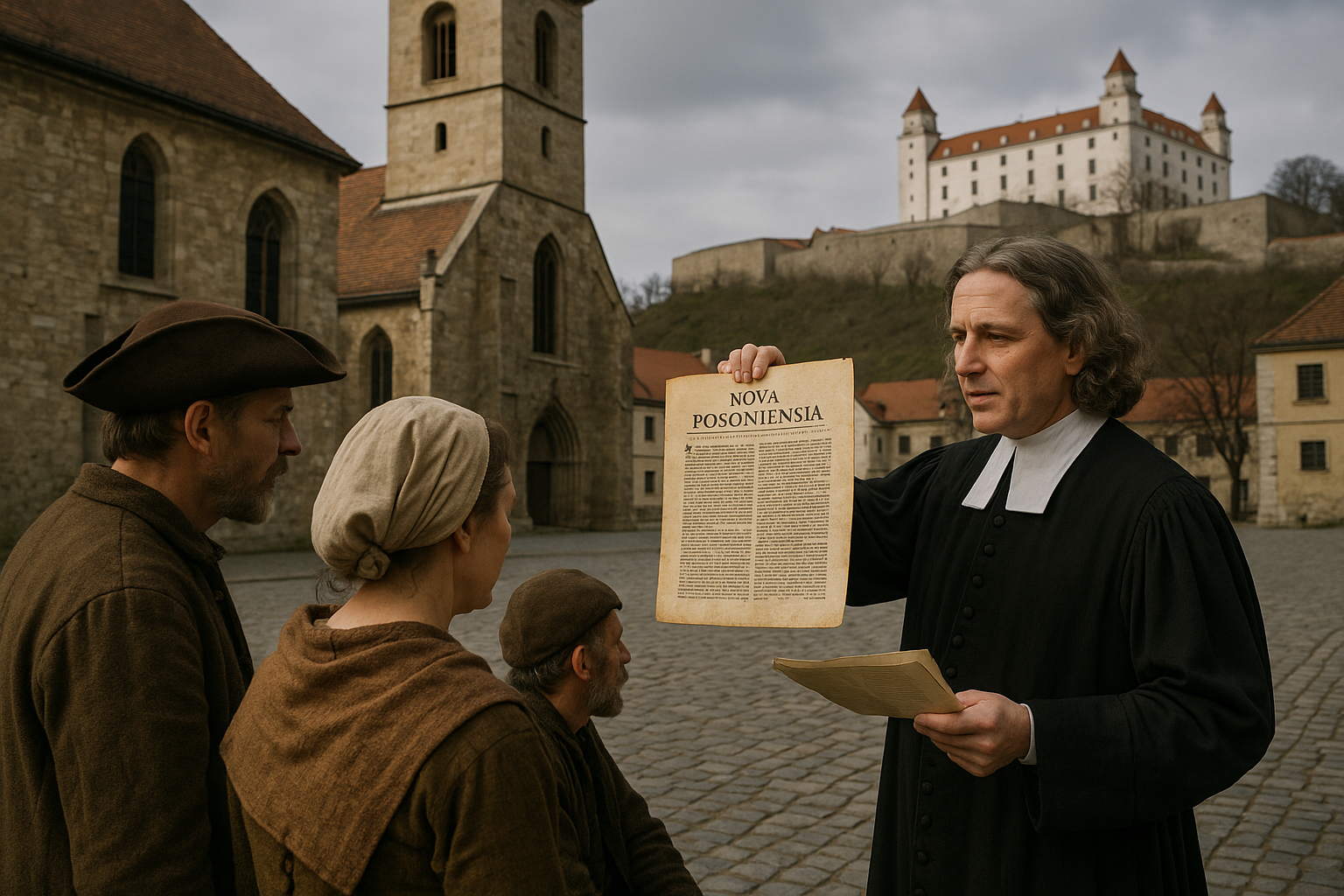 Matej Bel spustil v Bratislave Nova Posoniensia, prvé noviny v Uhorsku