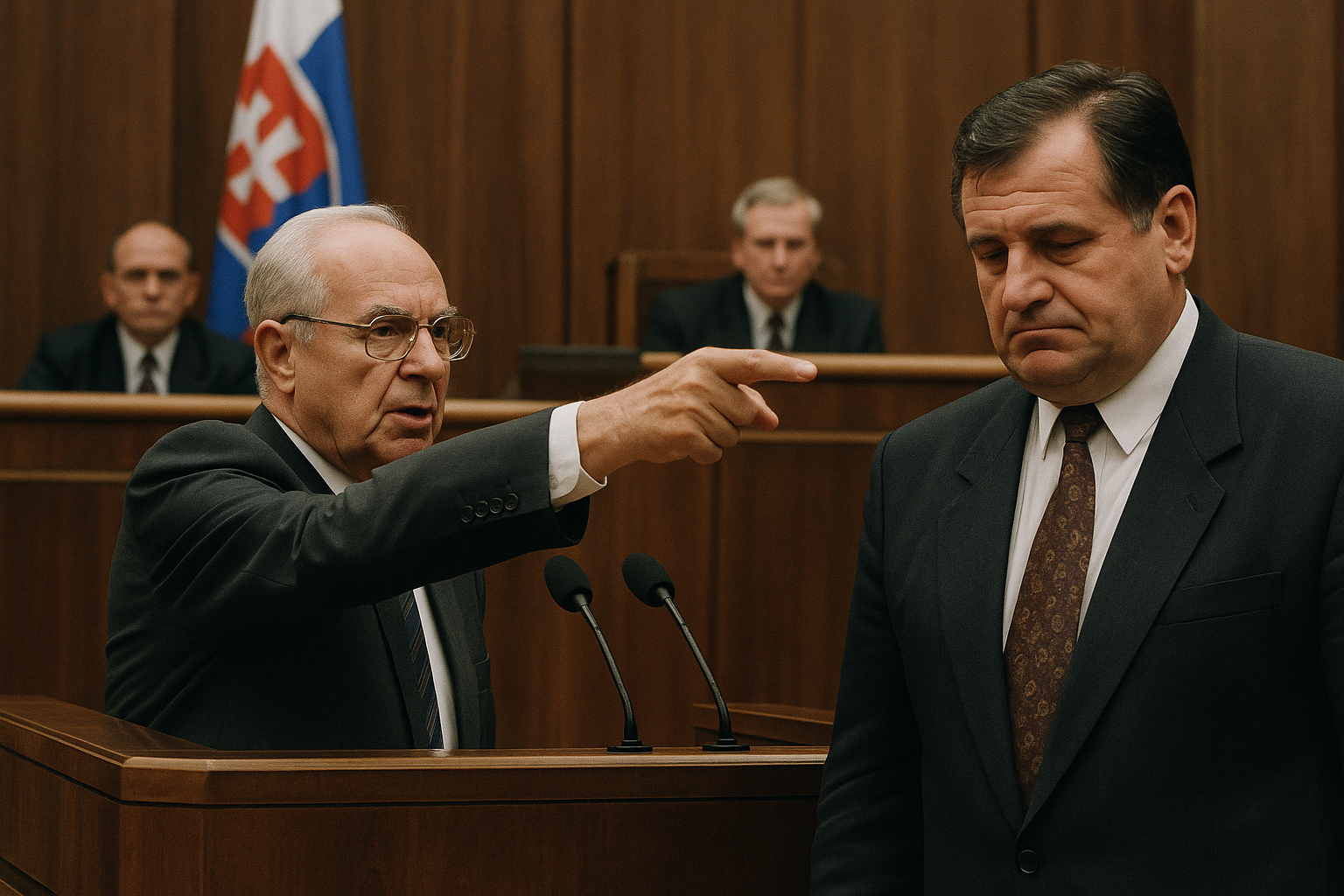 Michal Kováč odvolal Vladimíra Mečiara z čela slovenskej vlády