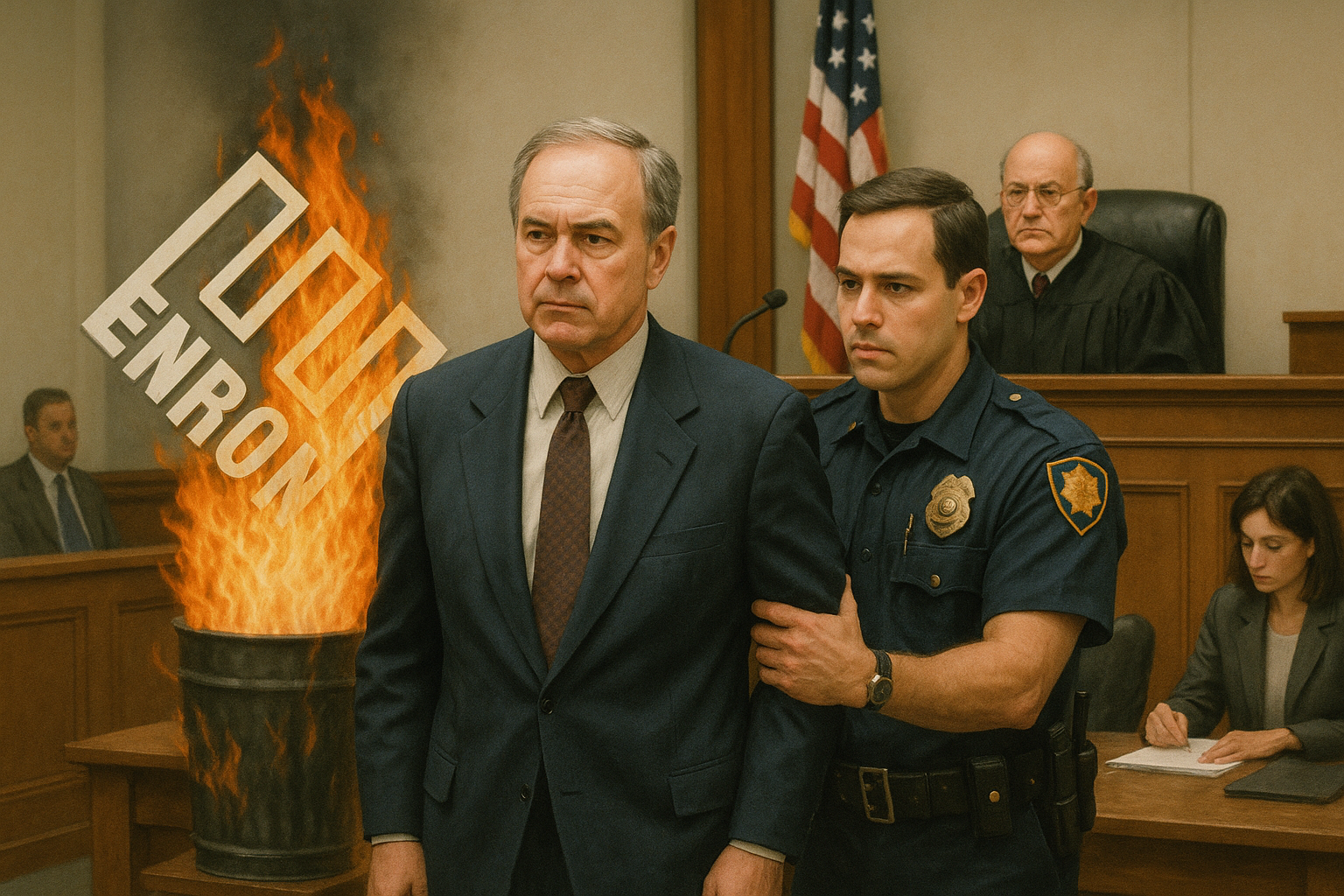 Prvá žaloba v kauze Enron: Arthur Andersen čelí obvineniu z ničenia dôkazov