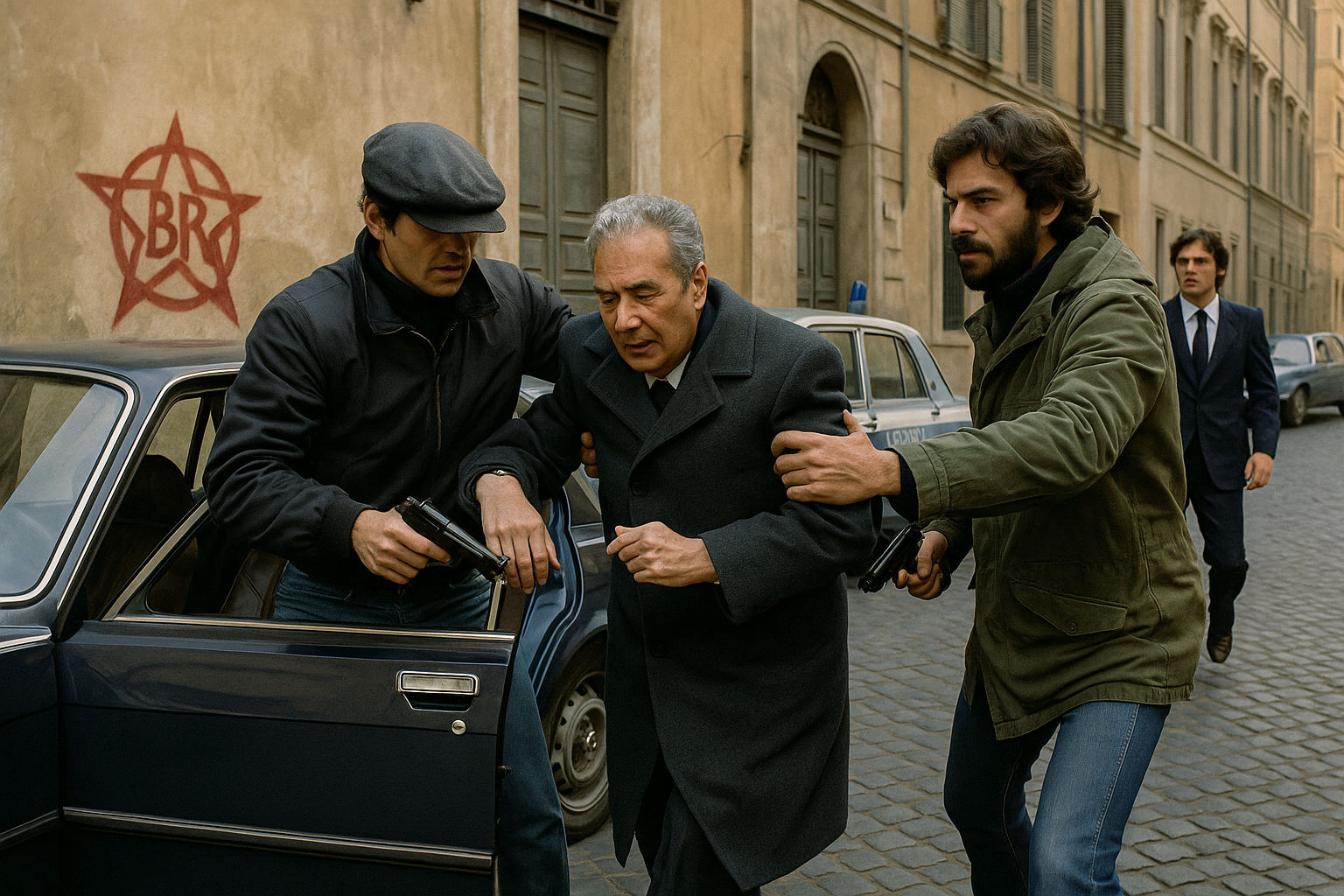 Červené brigády v Ríme uniesli ex premiéra Alda Mora