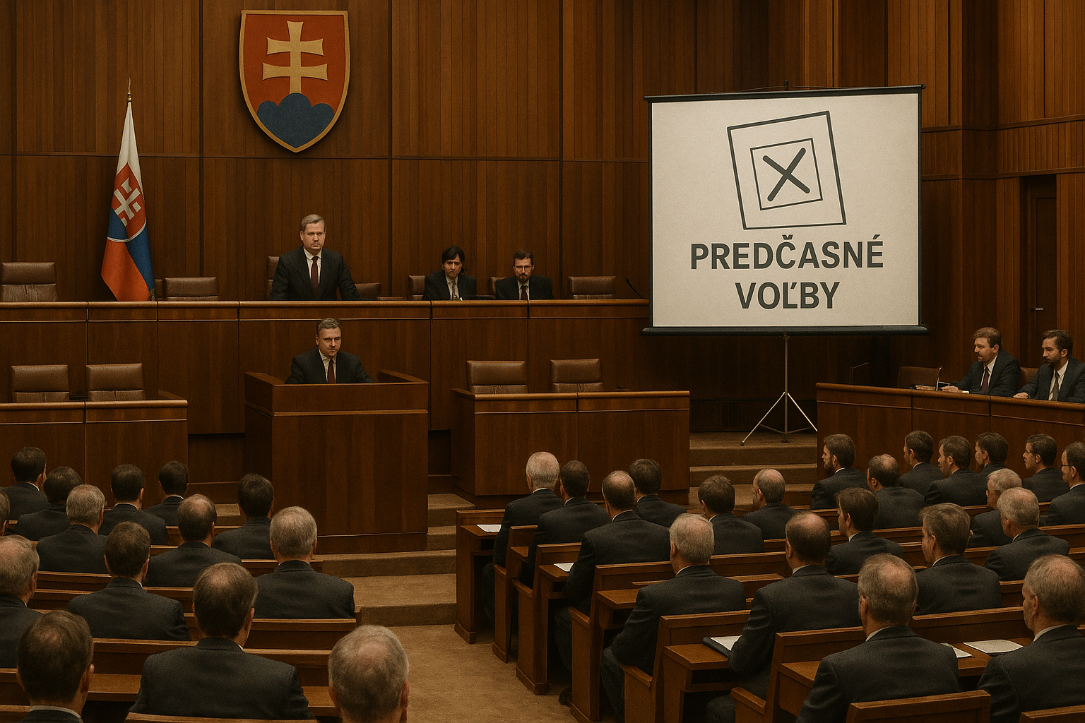 NR SR schválila skrátenie mandátu a vyhlásila predčasné voľby na jeseň 1994