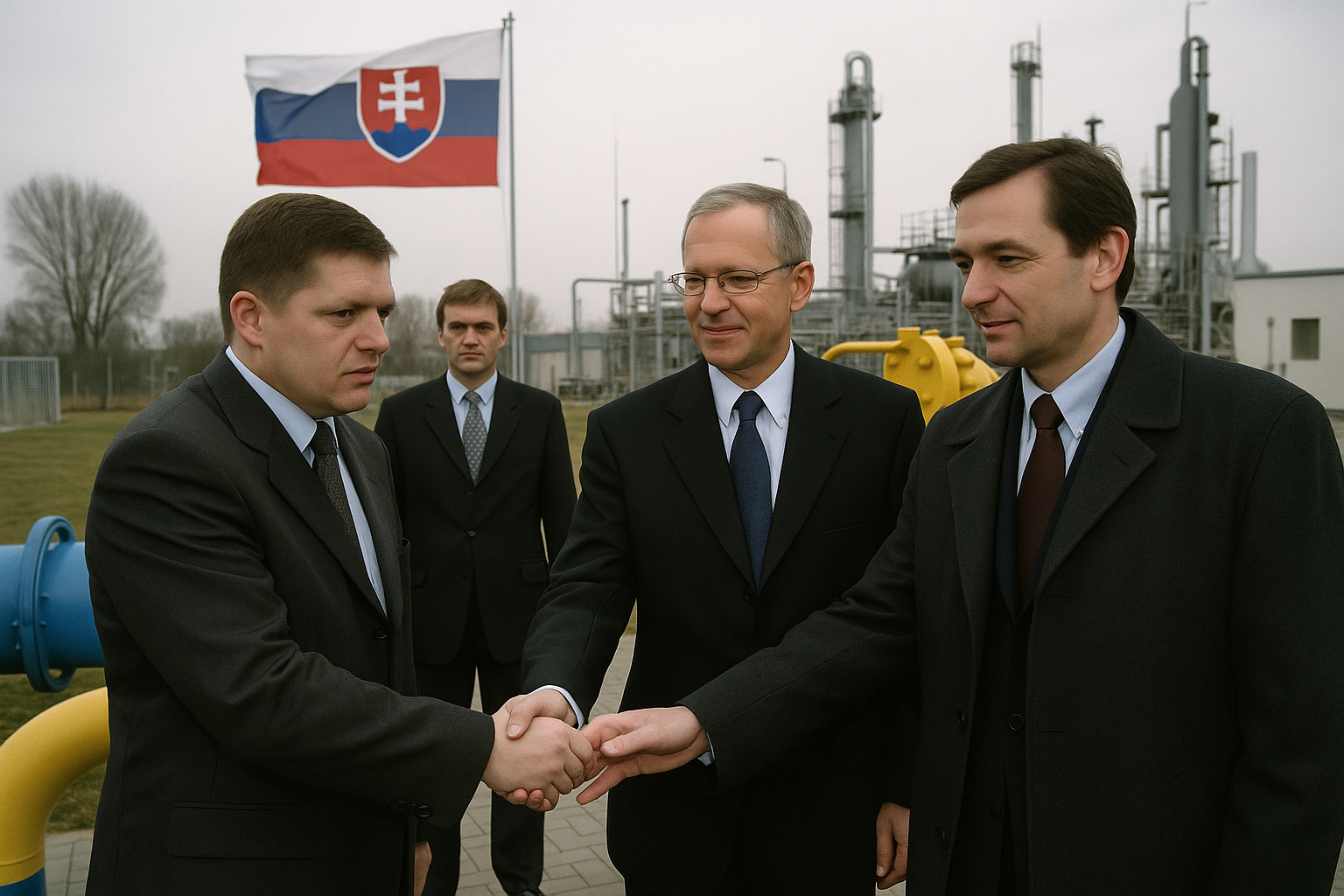 Štát predal 49 % SPP konzorciu Gaz de France, Ruhrgas a Gazprom