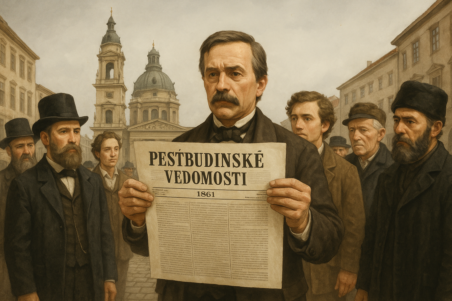 V Budapešti vyšli prvé Pešťbudínske vedomosti, politické noviny Slovákov