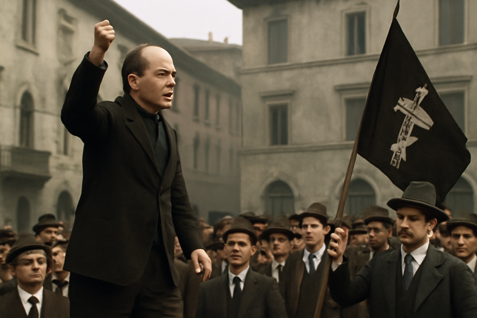 Mussolini v roku 1919 zakladá Fasci di Combattimento, zárodok fašistického hnutia