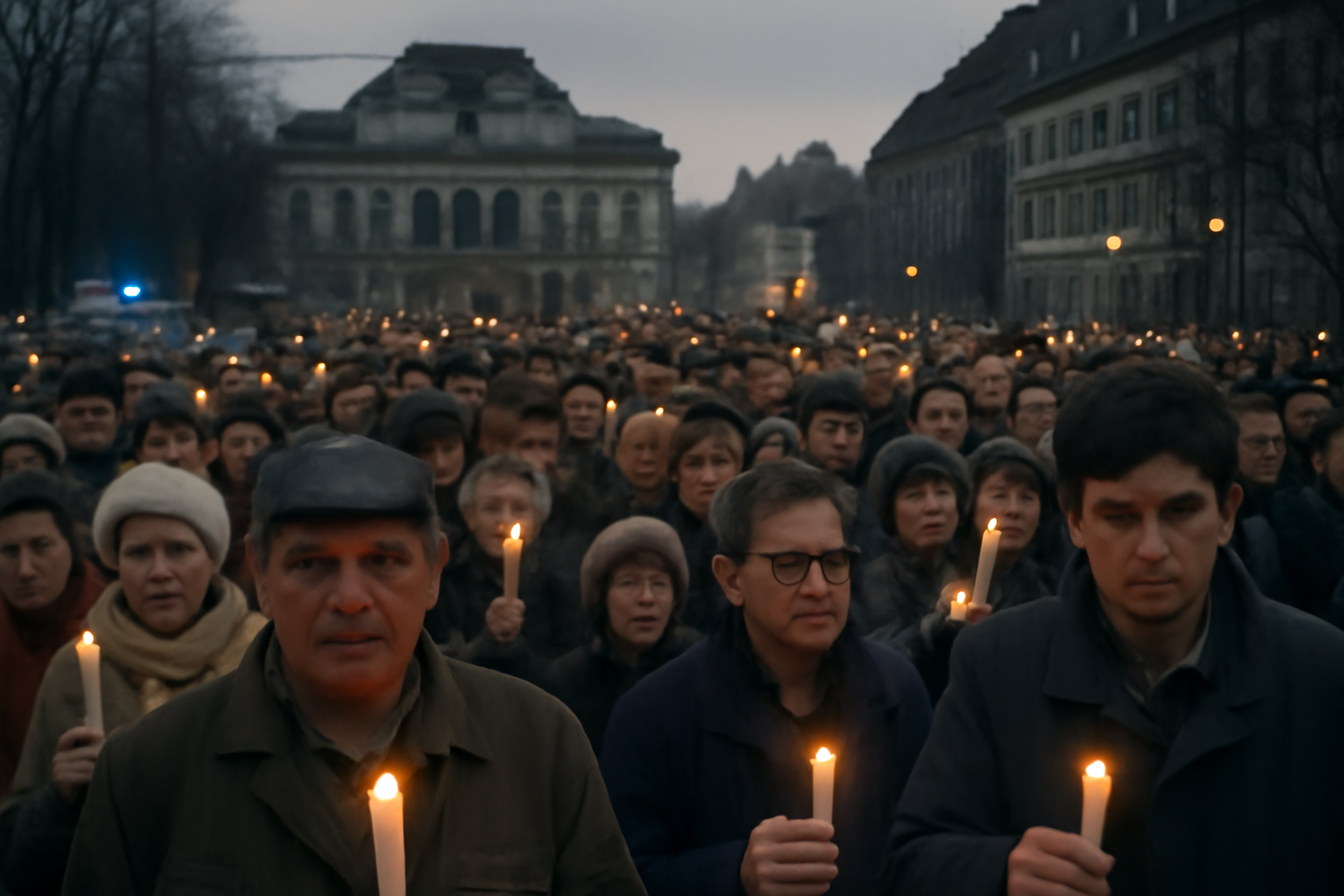 Sviečková manifestácia v Bratislave: tichý protest za vieru a ľudské práva