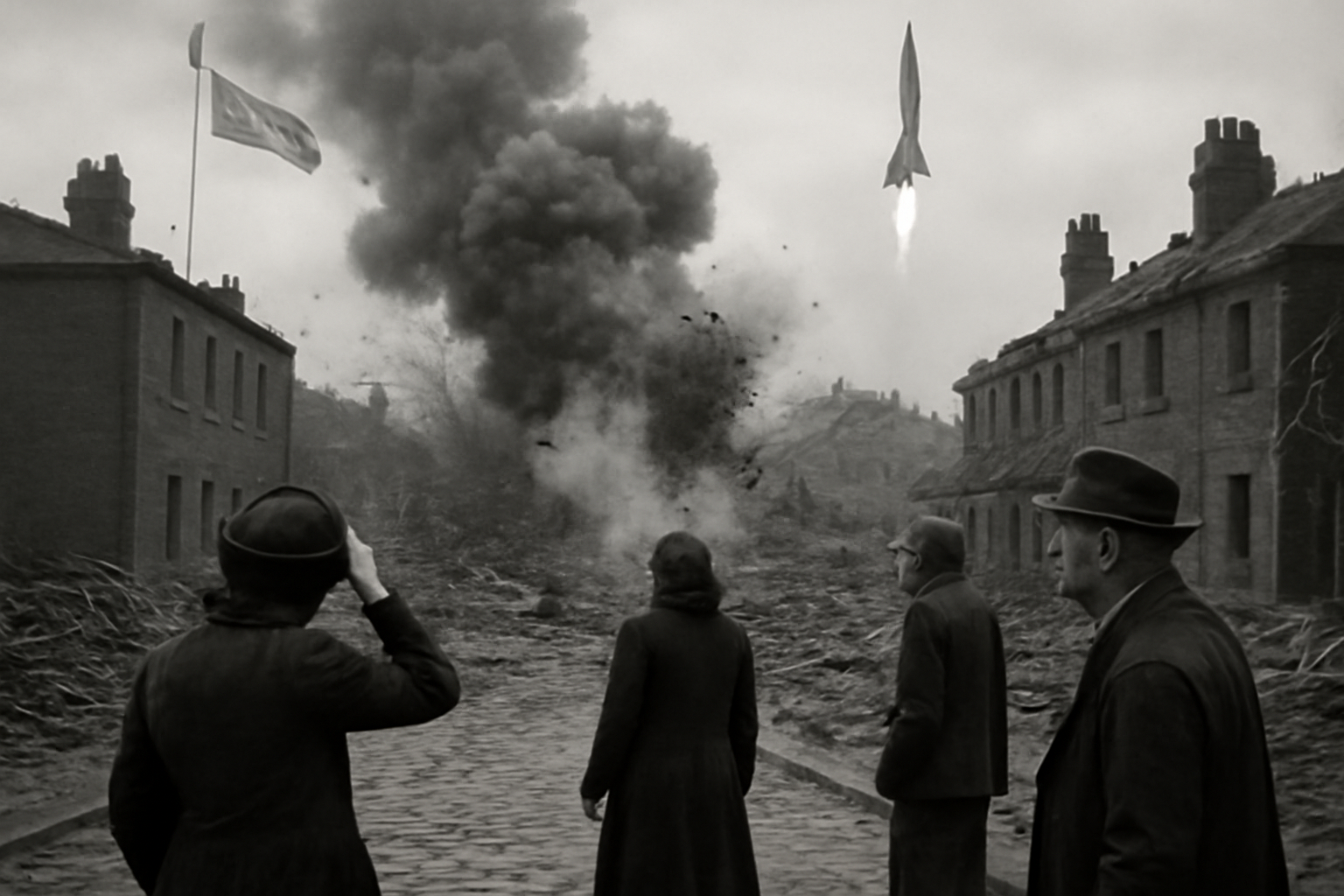 Na Britániu dopadla posledná raketa V-2