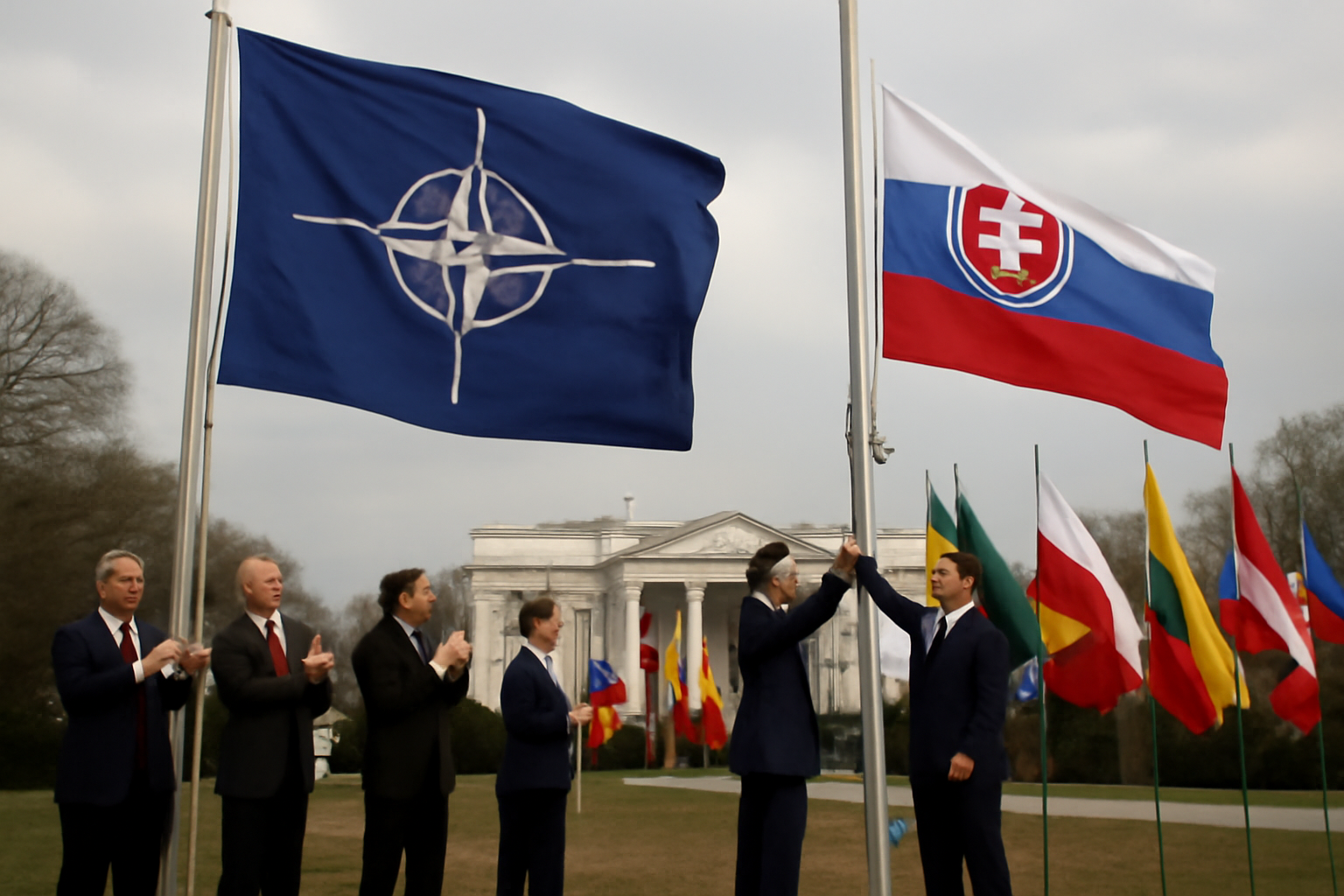 Sedem krajín vrátane Slovenska vstúpilo do NATO