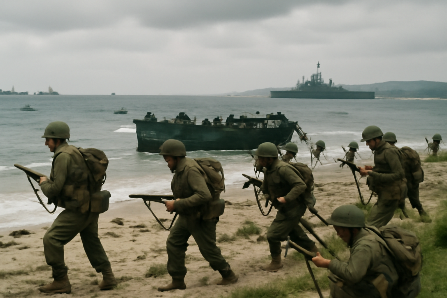 Američania spustili inváziu na Okinawu