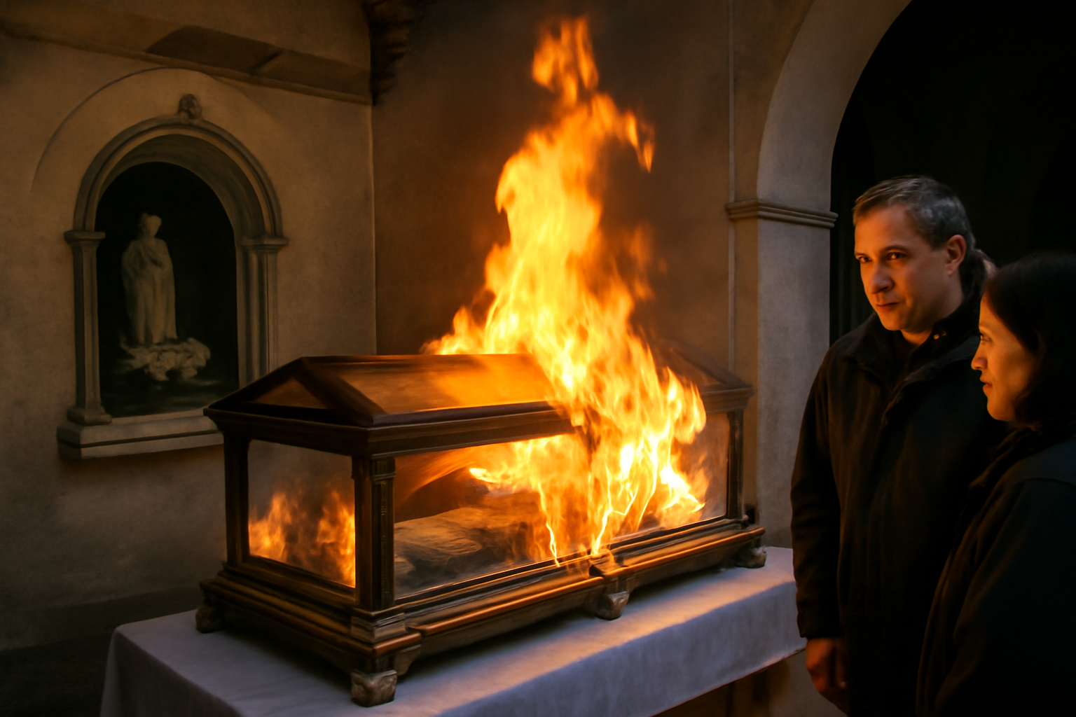 V Tepličke nad Váhom niekto zapálil pozostatky Žofie Bosniakovej