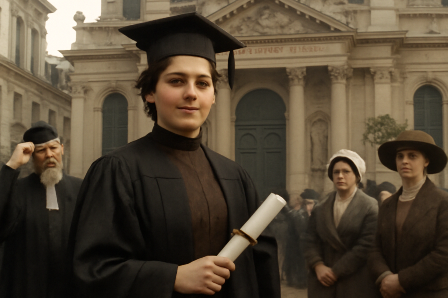 Helena Turcerová‑Devečková sa na Sorbonne stala prvou slovenskou doktorkou