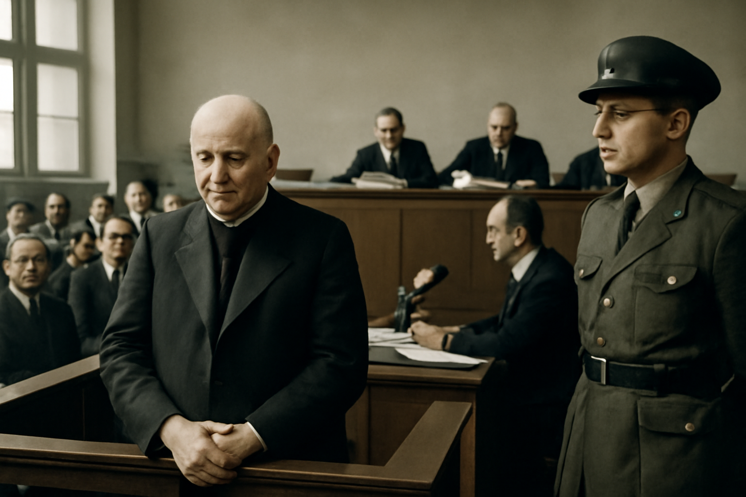 Národný súd v Bratislave odsúdil Jozefa Tisa na smrť