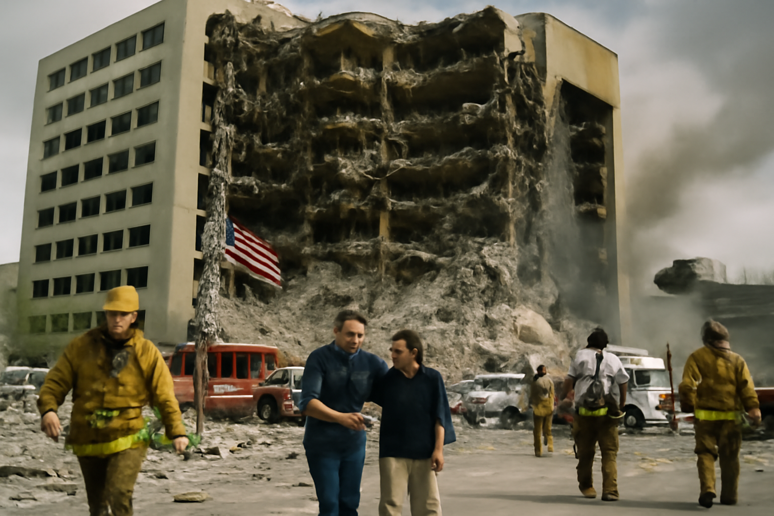 Bombový útok v Oklahoma City zabil 168 ľudí a zničil federálnu budovu