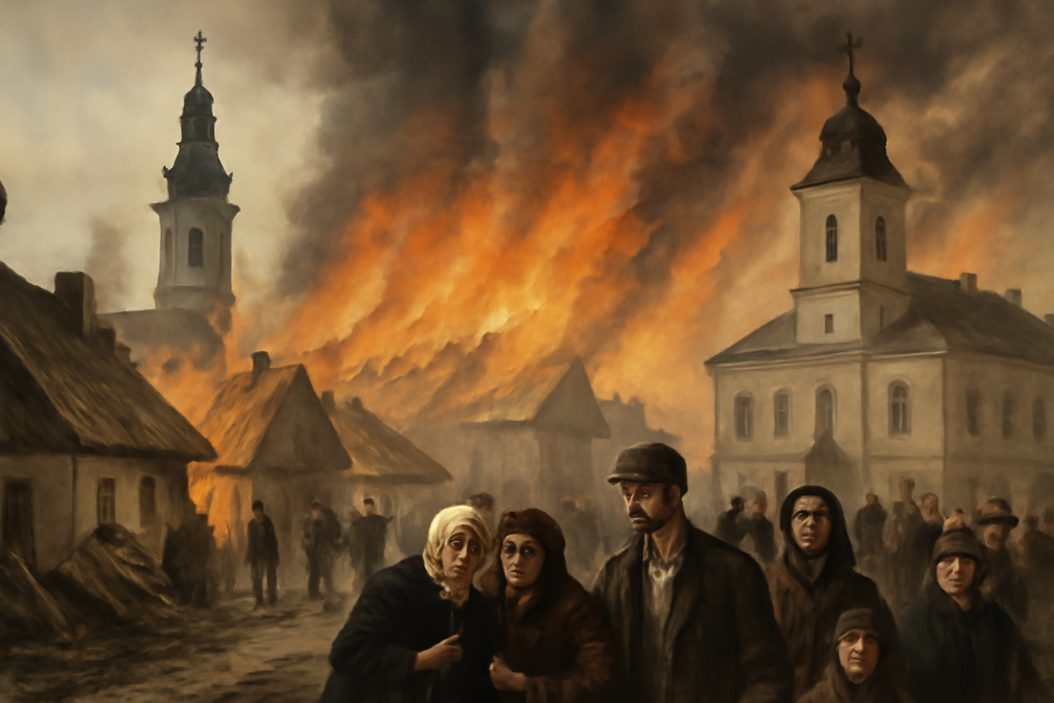 Veľký požiar v Liptovskom Mikuláši zničil desiatky domov aj verejné budovy