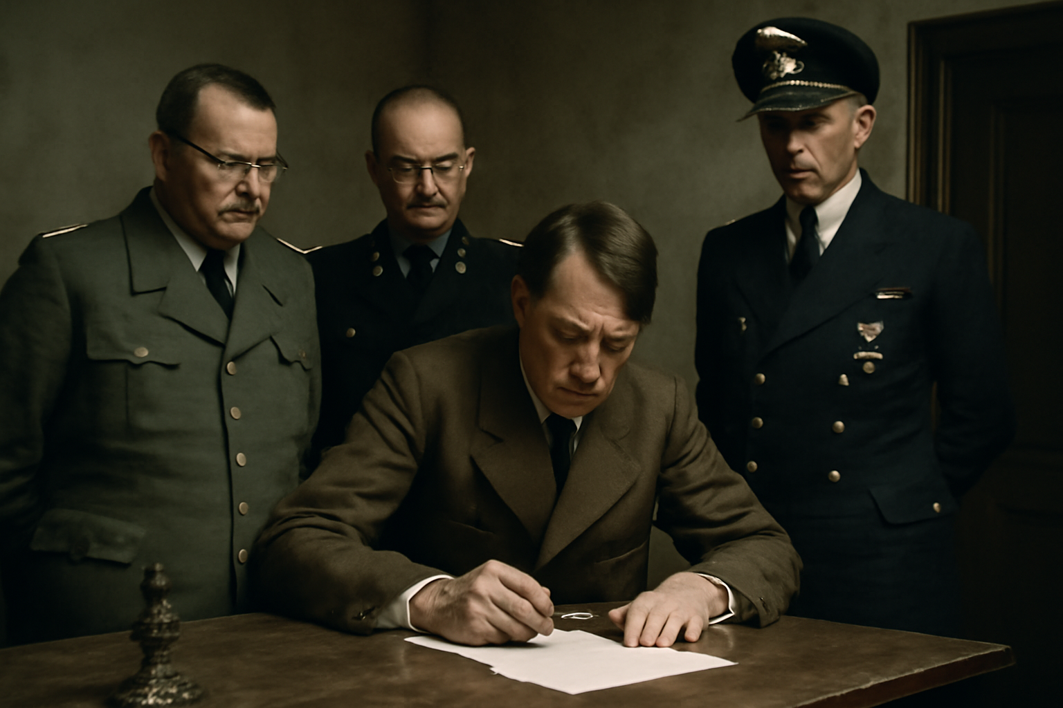 Hitler v závete určil Dönitza za nástupcu a odstavil Göringa s Himmlerom