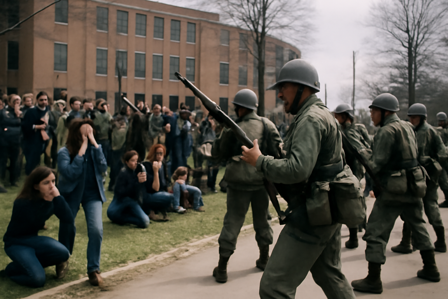 Streľba na Kent State: Národná garda zabila štyroch študentov počas protestu