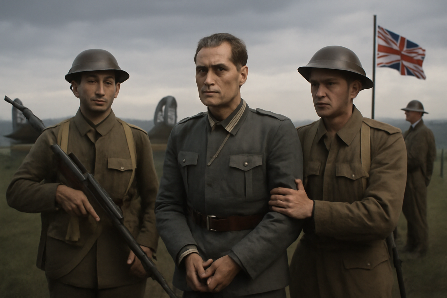 Rudolf Hess tajne odletel do Británie a skončil v zajatí
