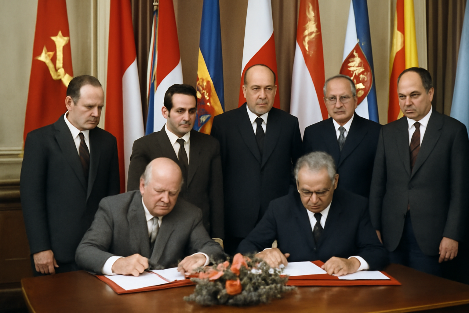 Vznikla Varšavská zmluva, vojenský pakt socialistických štátov