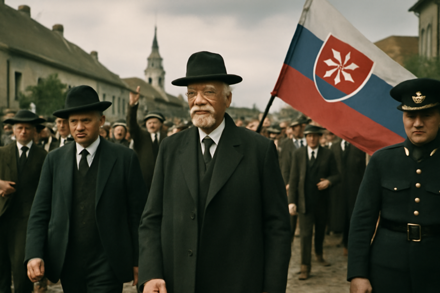 Masaryk obhájil prezidentský úrad v Československu