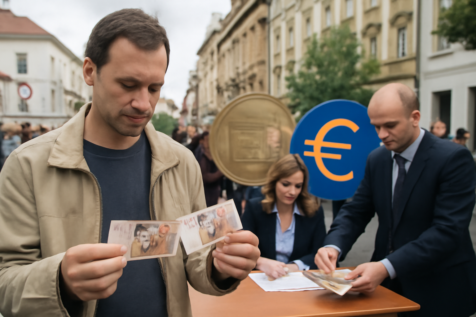 V ERM II sa prepočítal stredový kurz koruny: 30,126 Sk za euro