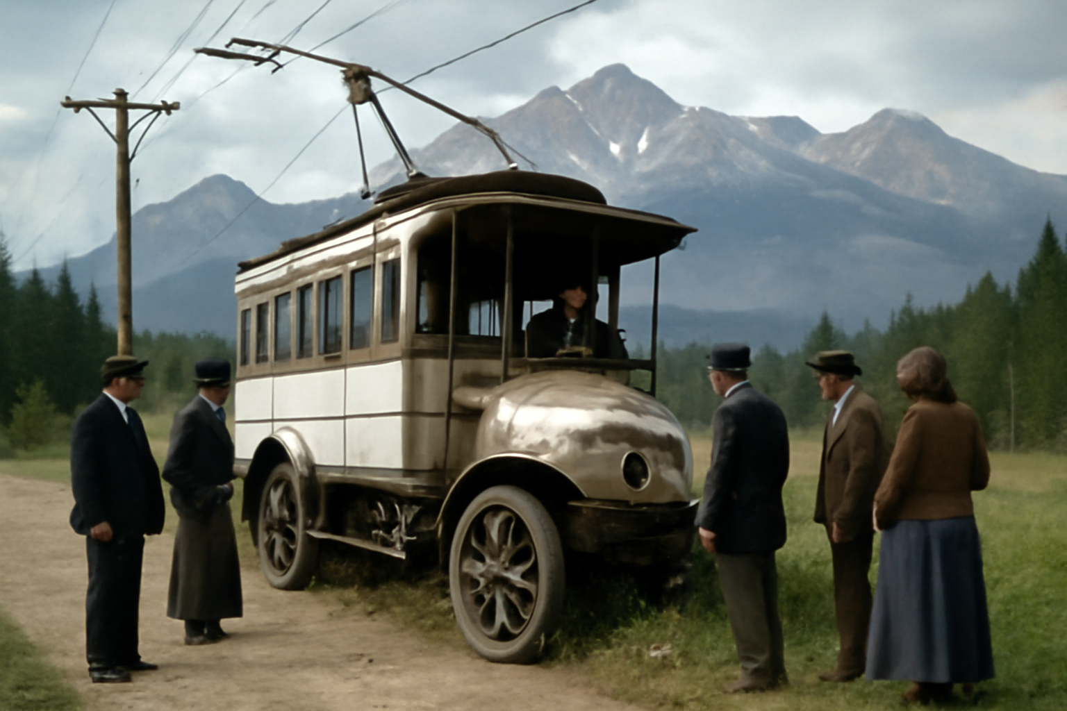 Tatranský trolejbus vyrazil na trať Poprad – Smokovec, no vydržal len rok