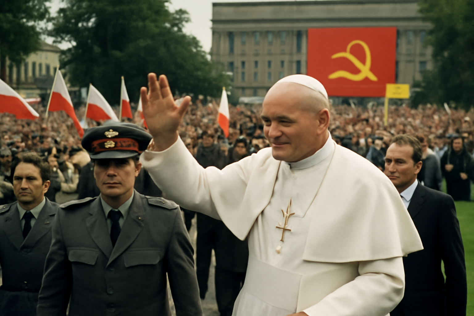 Ján Pavol II. odštartoval historickú návštevu komunistického Poľska