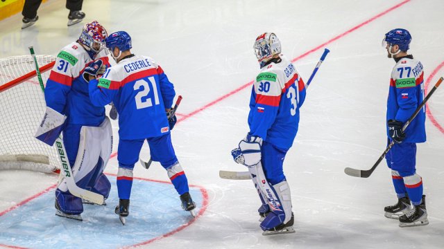 Slovensko nastúpilo proti Švédsku v záverečnom zápase B-skupiny MS vo Švajčiarsku.