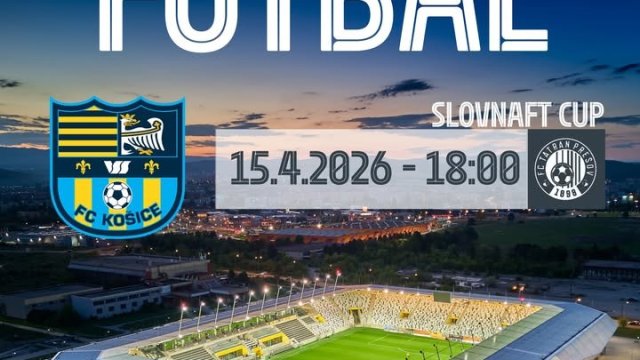 Košice-Barca spúšťa súťaž o dve vstupenky na derby FC Košice – FC Tatran Prešov.