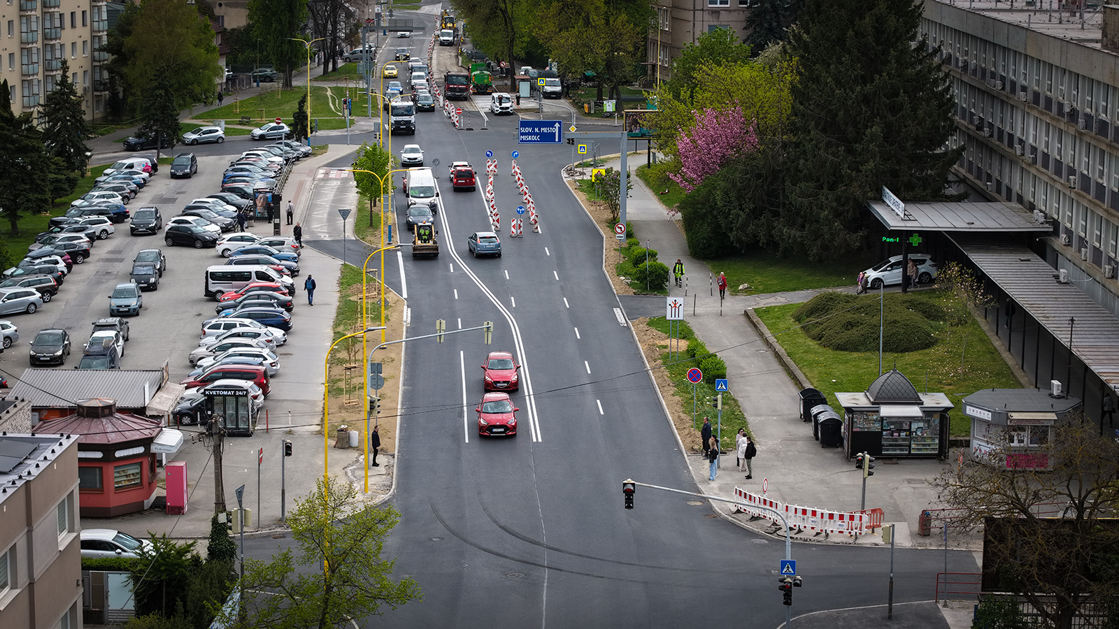 Náhľad videa Pohľad na Rastislavovu ulicu tesne pred dokončením rekonštrukcie